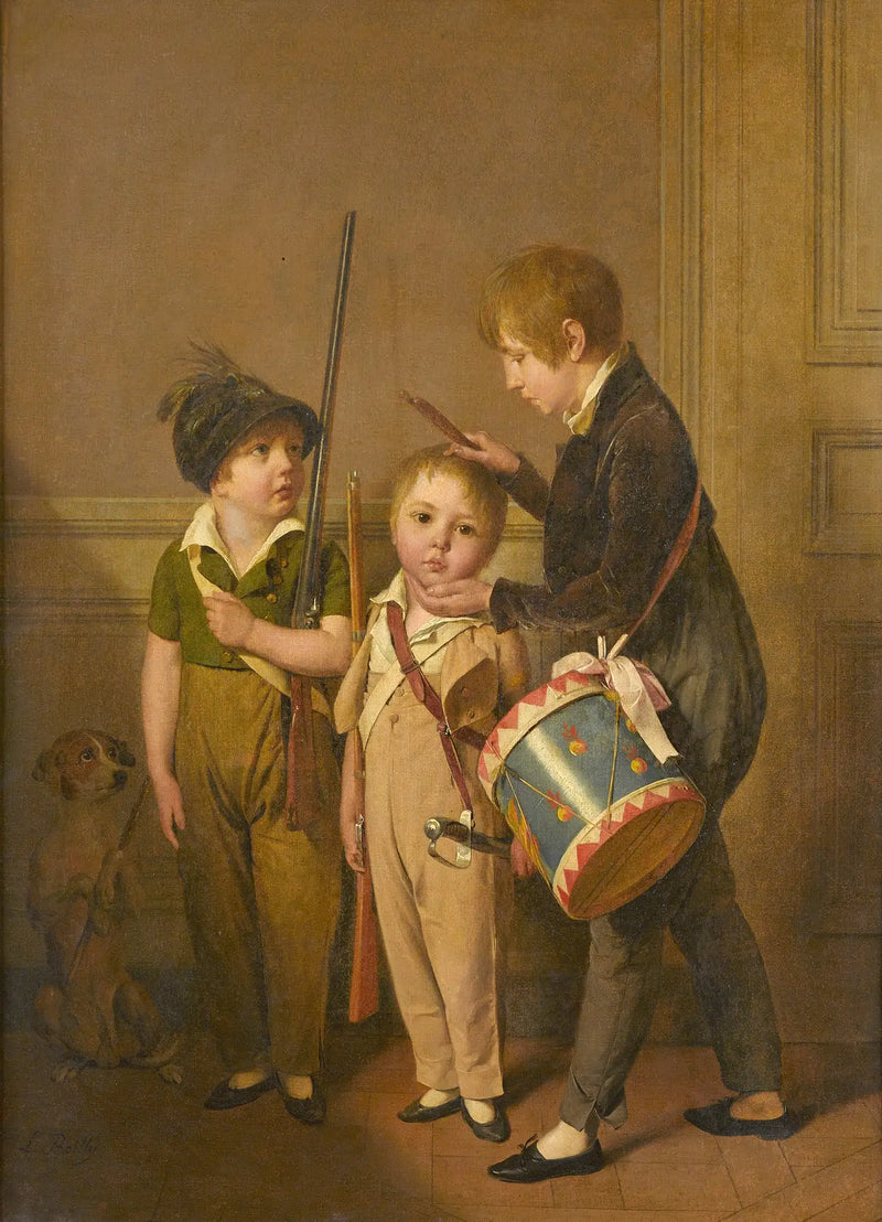 Mina små soldater - Louis-Léopold Boilly