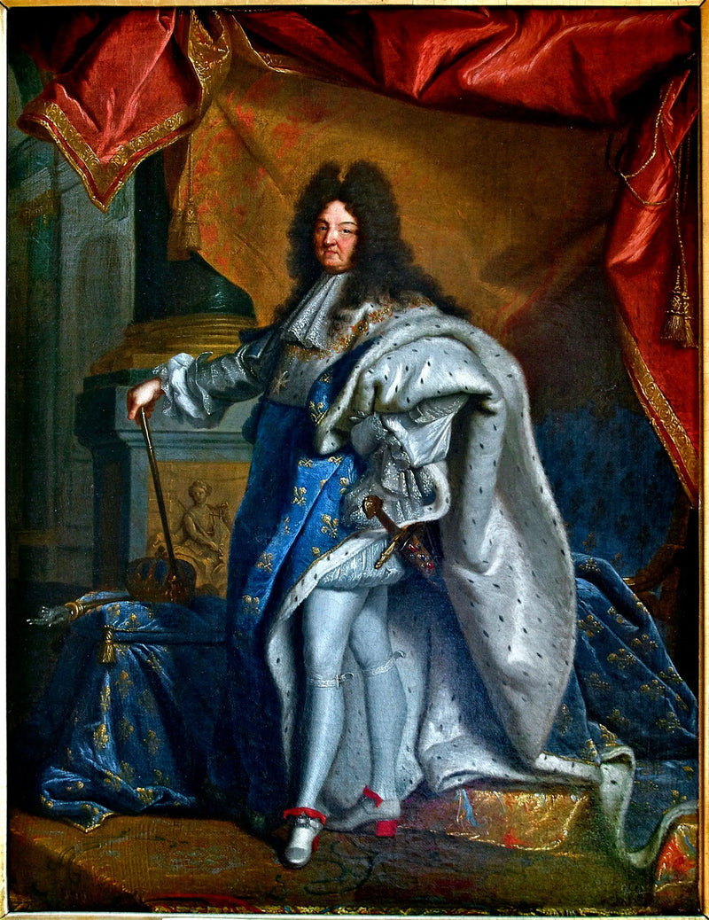 Louis XIV, Frankrikes kung - Hyacinthe Rigaud