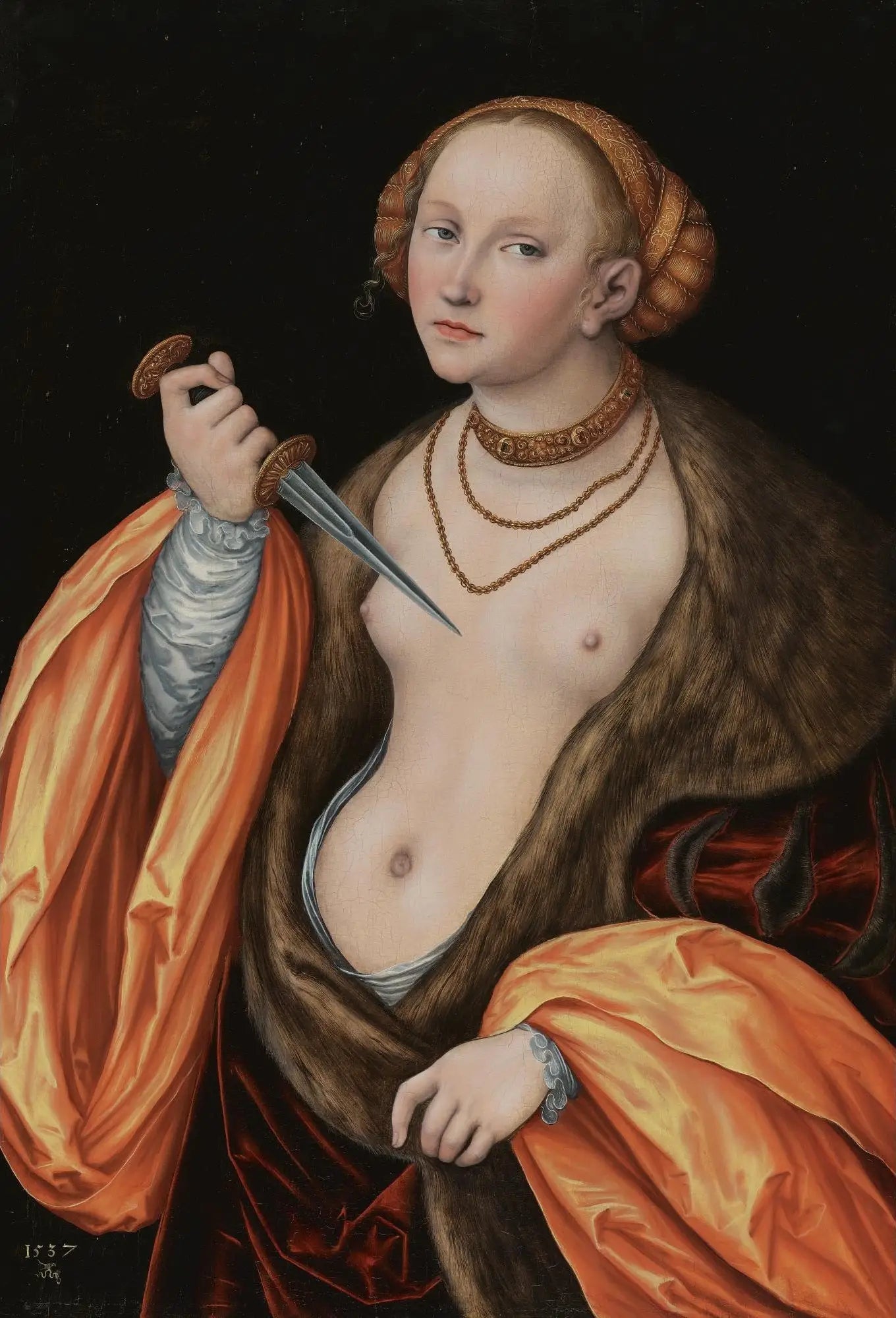 Lucrèce - Lucas Cranach the Elder - Alpha Reproduction