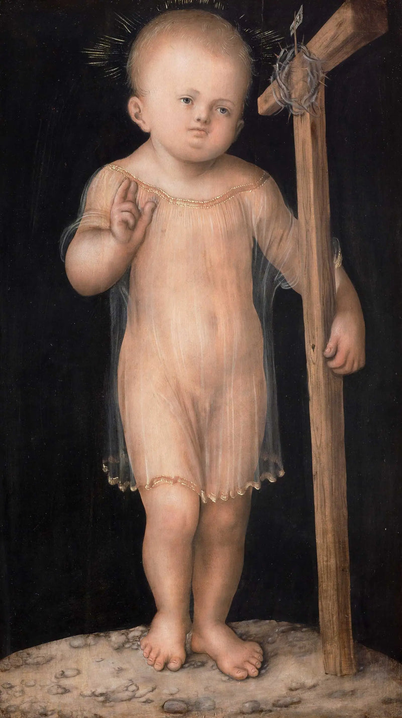 Välsignelse av Barn Jesus - Lucas Cranach den äldre