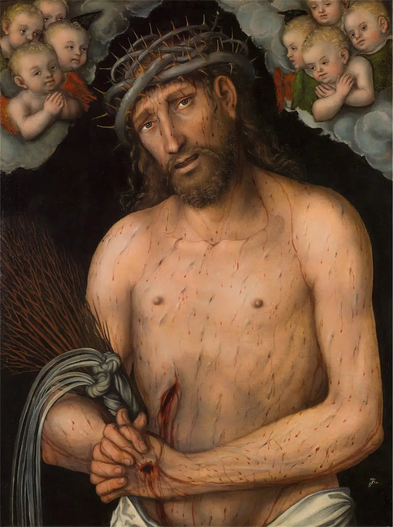 Kristus, lidandets man - Lucas Cranach den äldre