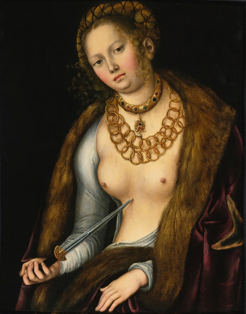 Lucrèce - Lucas Cranach den äldre