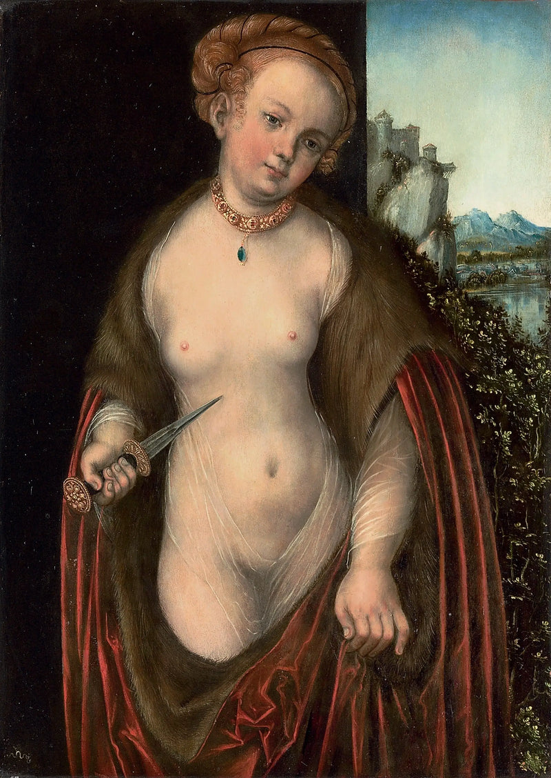 Lucrèce - Lucas Cranach den äldre