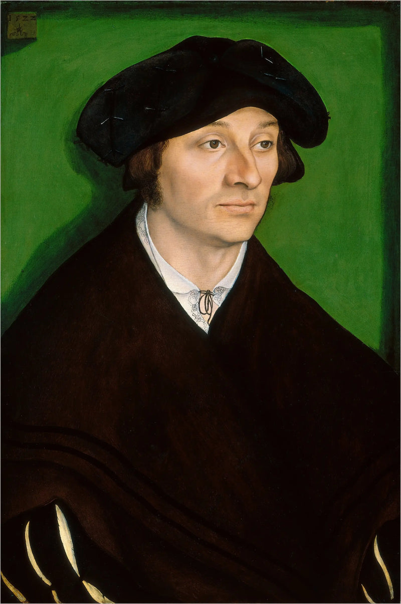 porträtt av man - Lucas Cranach den äldre