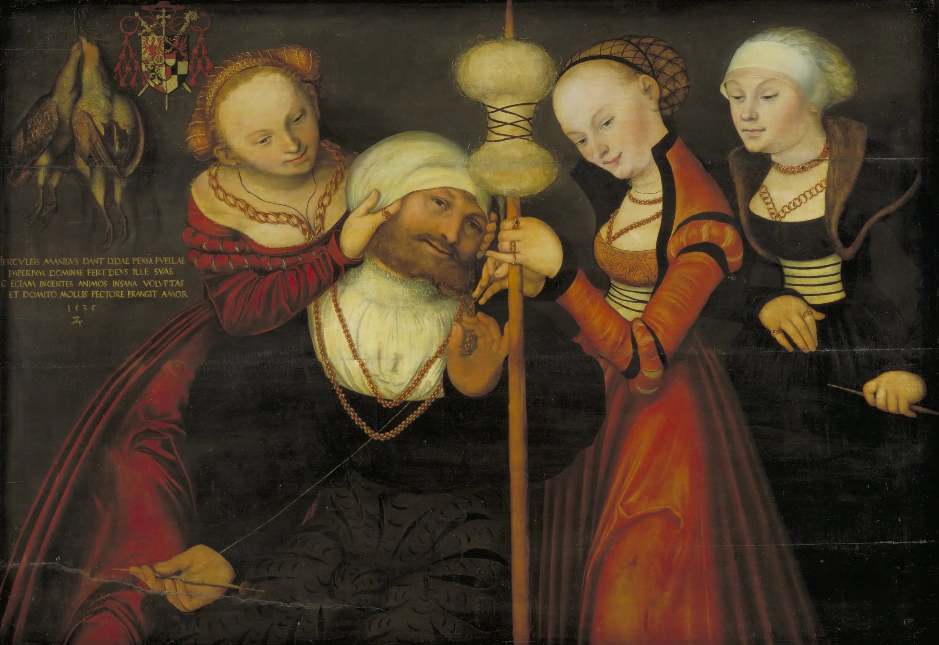 Hercule avec Omphale - Lucas Cranach the Elder - Alpha Reproduction
