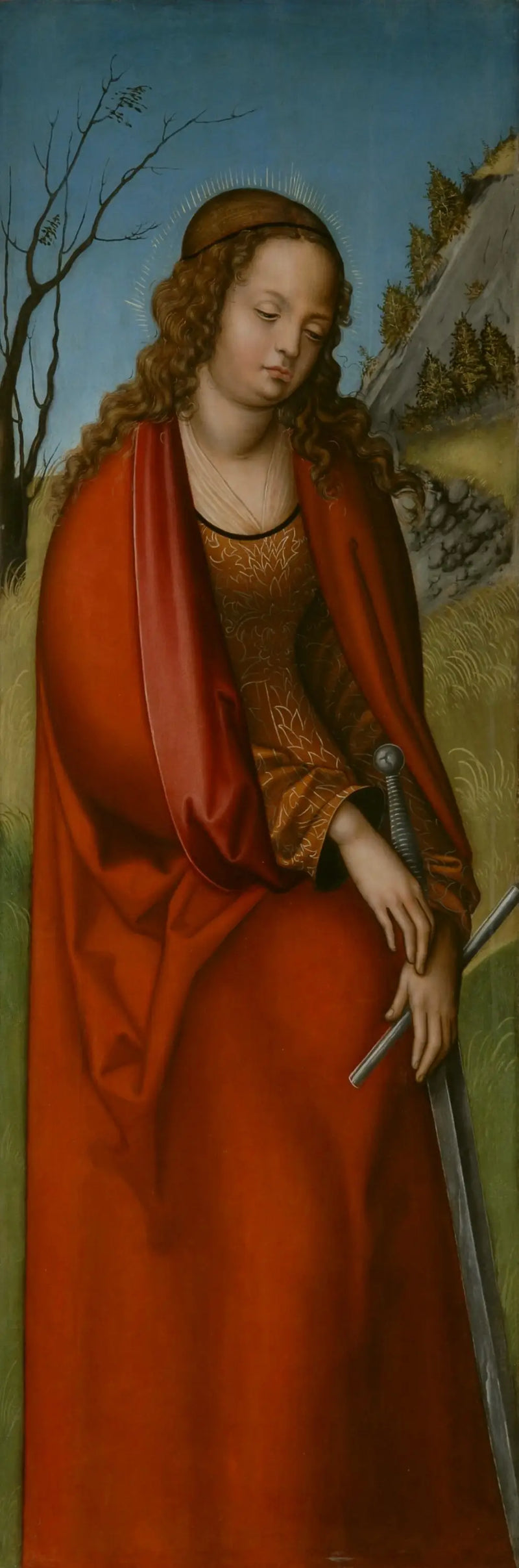 Sainte Catherine - Lucas Cranach den äldre