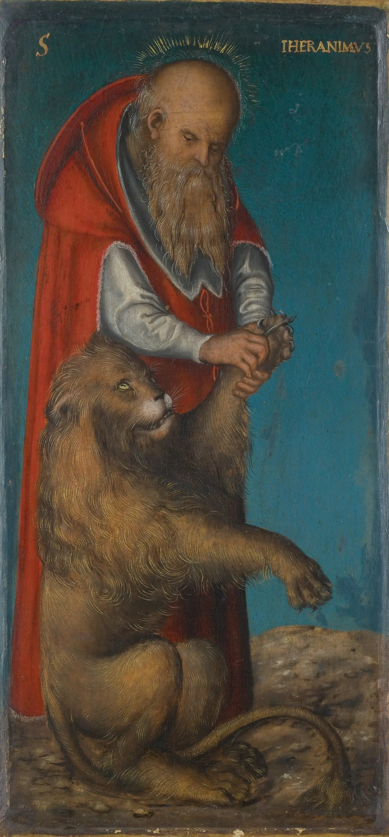 Saint Jérôme - Lucas Cranach den äldre