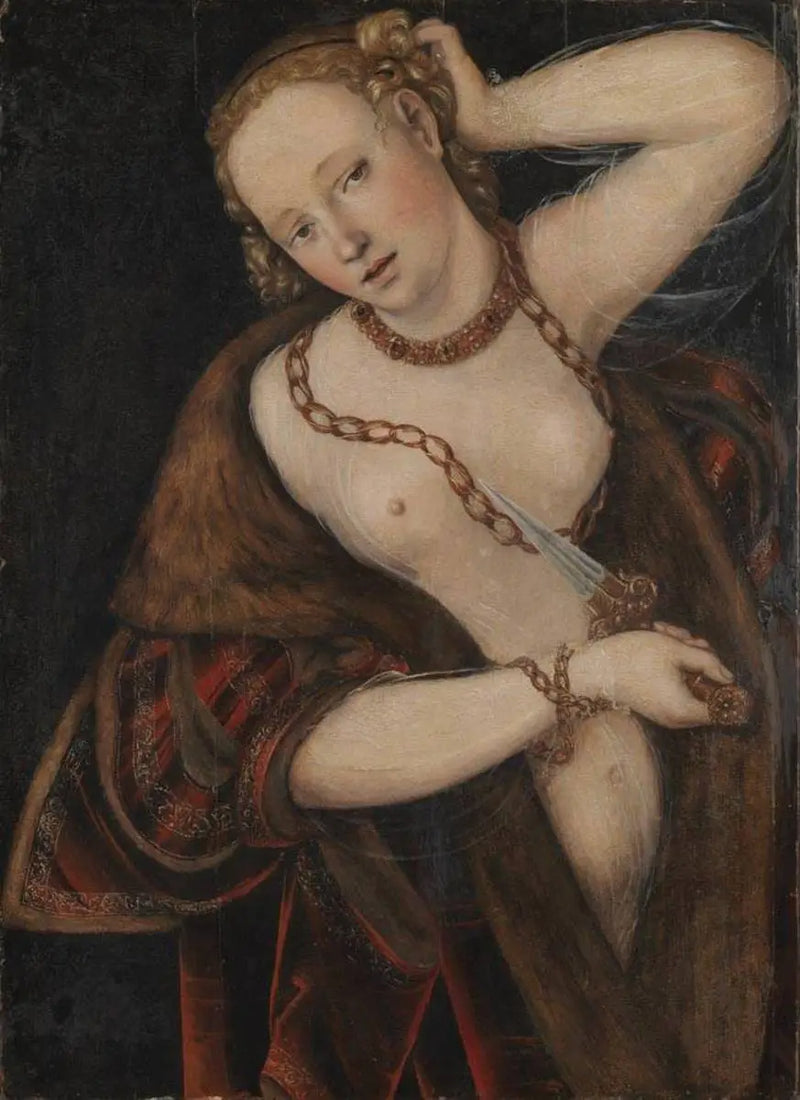 Lucrèce - Lucas Cranach den äldre