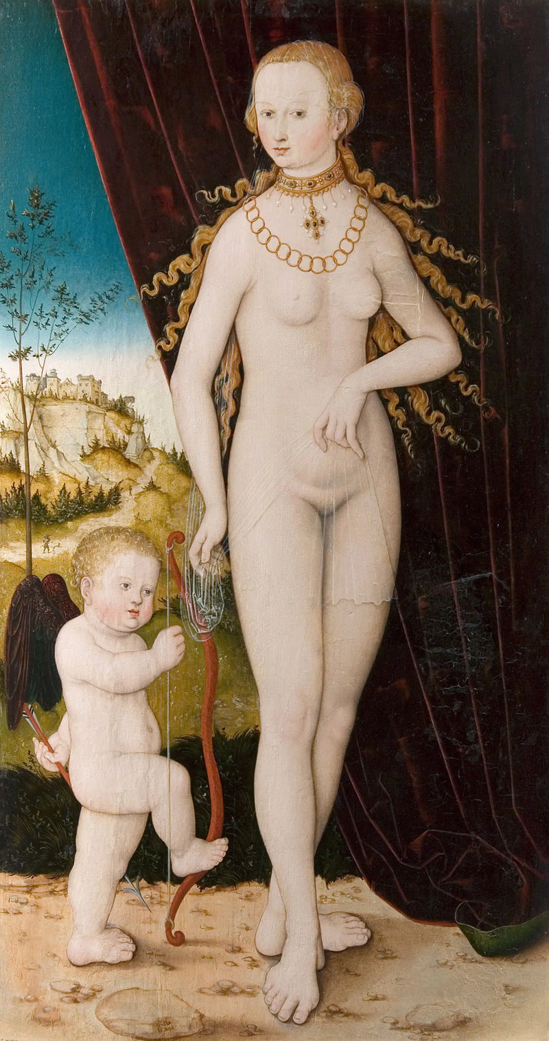 Venus med Cupido - Lucas Cranach den äldre