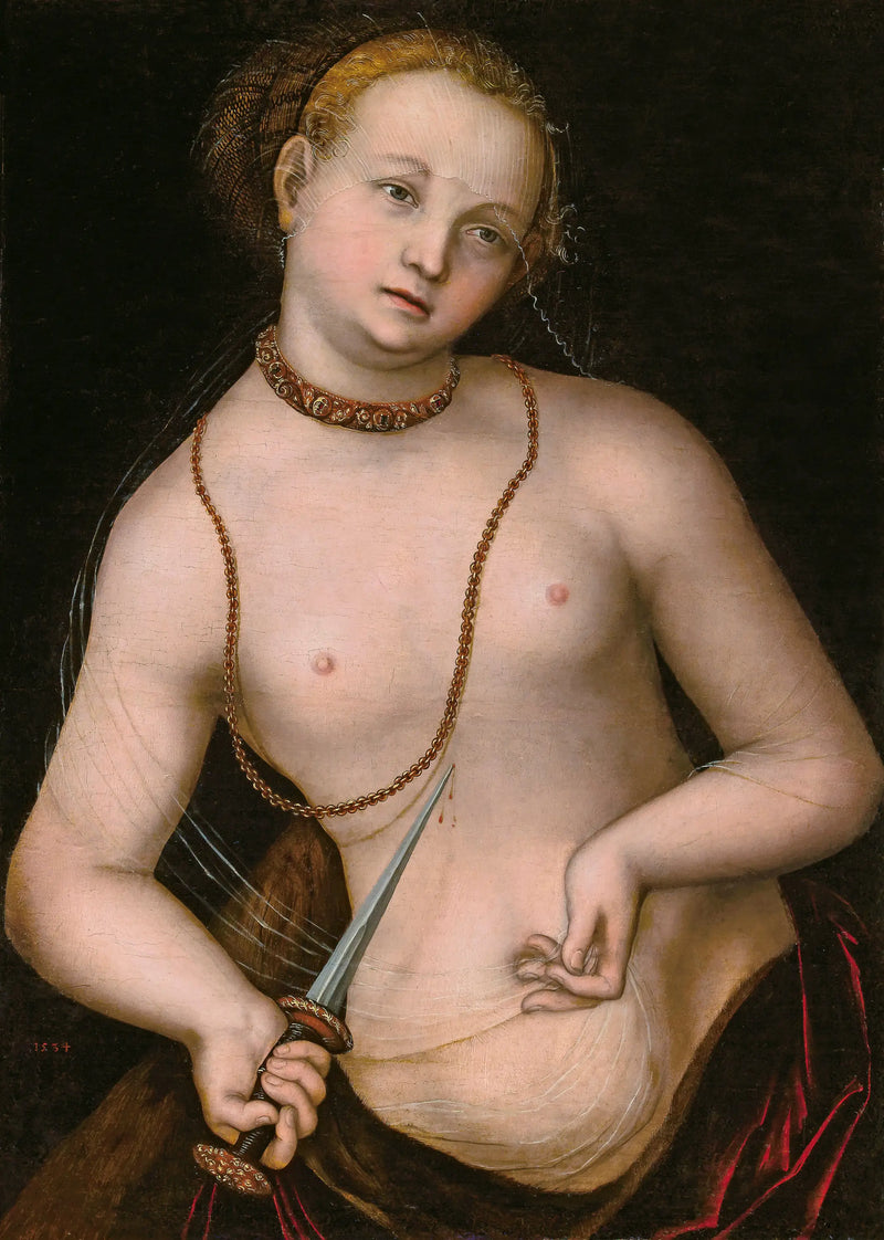 Lucrèce - Lucas Cranach den äldre