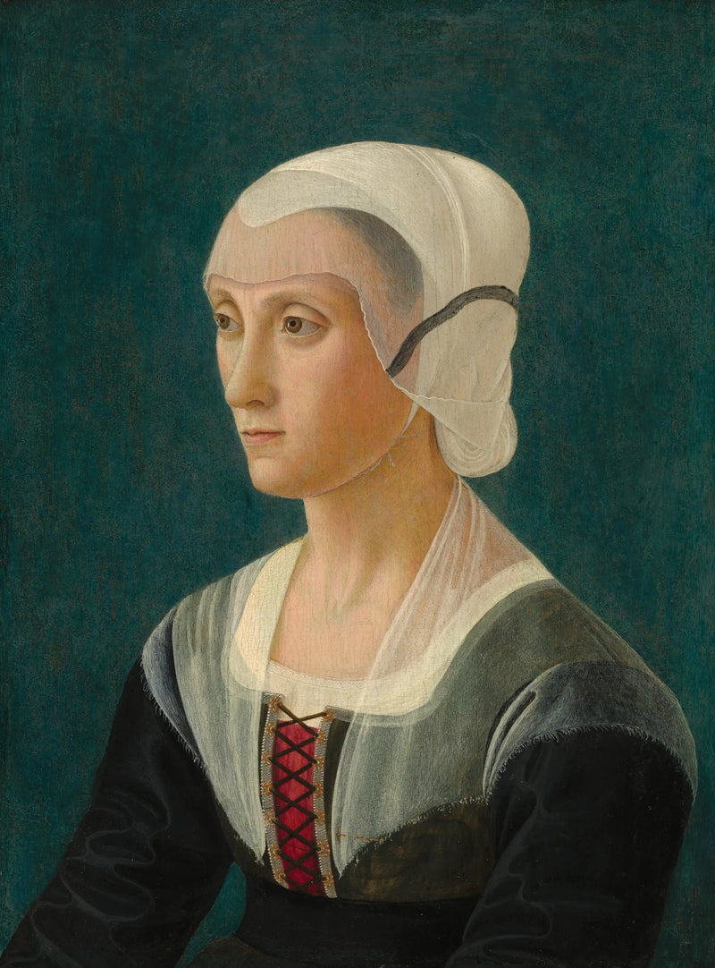 Porträtt av Lucrezia Tornabuoni - Domenico Ghirlandaio