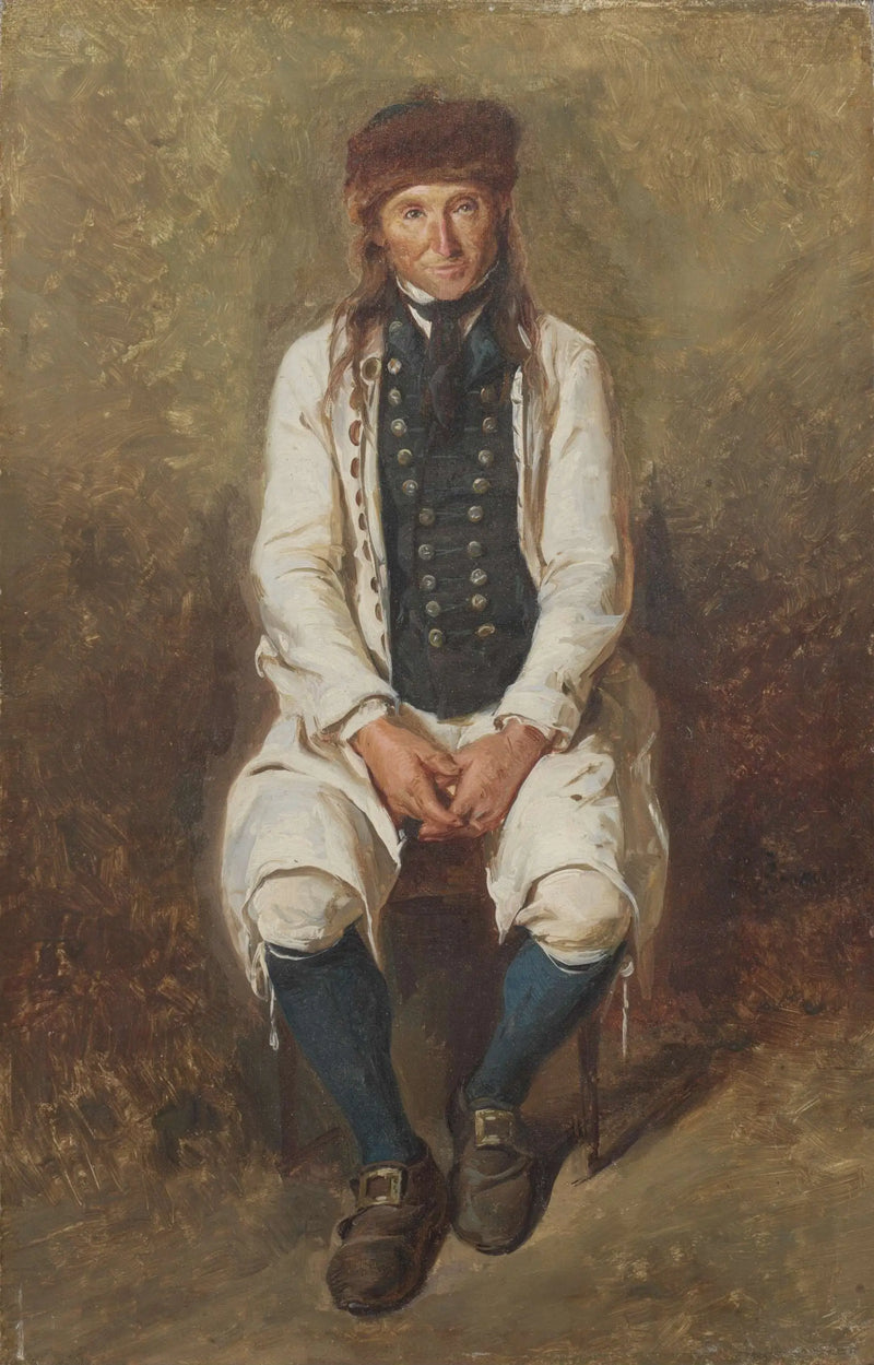 Bonde i Hesse-dräkt - Ludwig Knaus