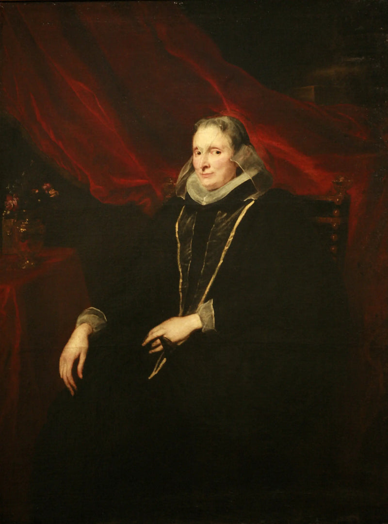 Porträtt av en noble genuesare - Antoine van Dyck