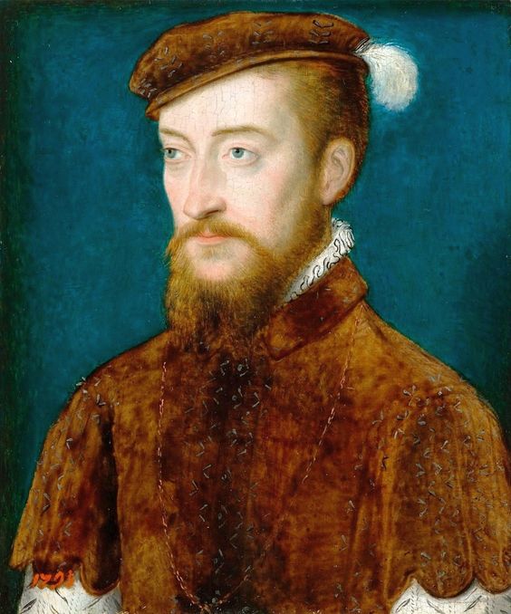 Portrait d'Antoine de Bourbon. - Corneille de Lyon