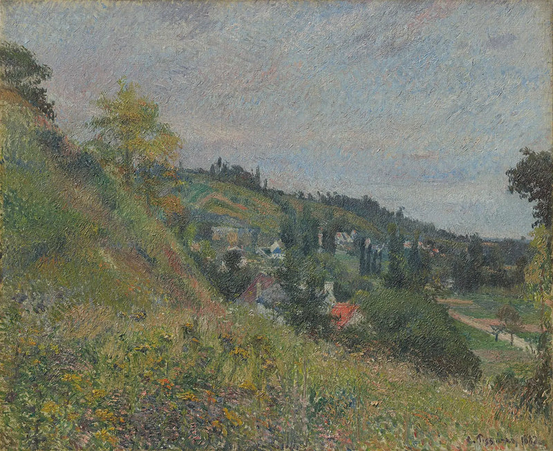 Kålen i Kullarna, Pontoise - Camille Pissarro