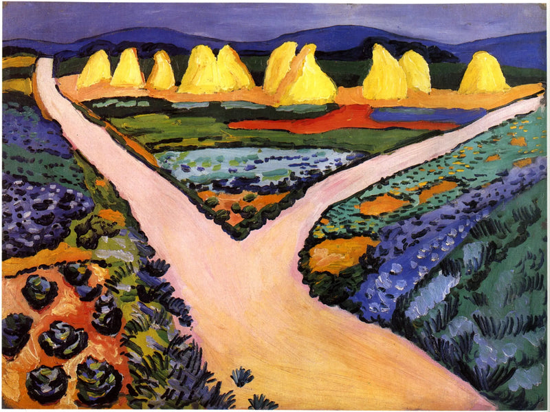 Köksträdgårdar - August Macke