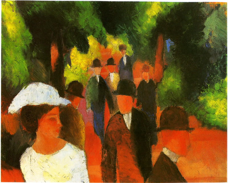 Promenad - August Macke