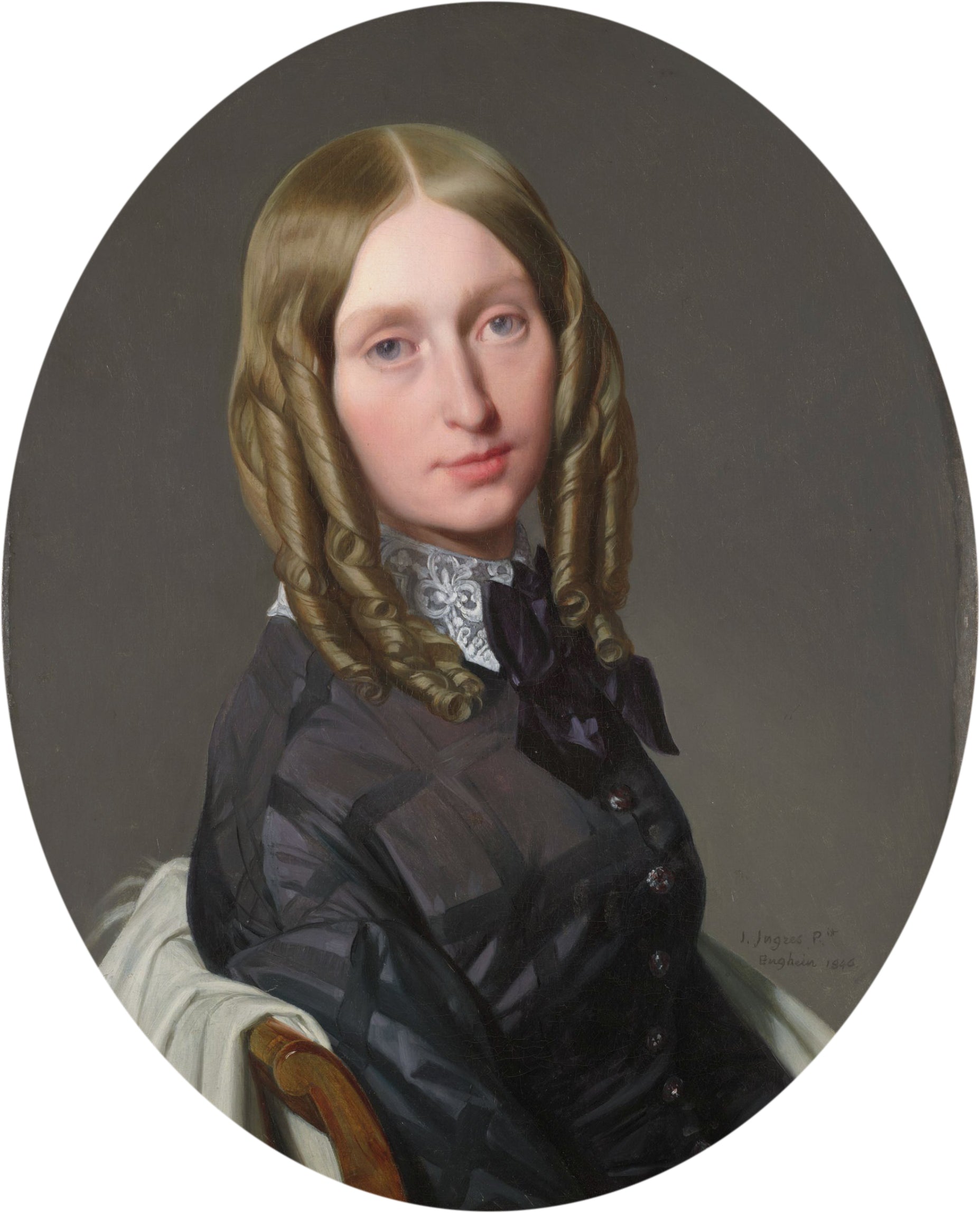 Porträtt av Madame Frédéric de Reiset - Jean-Auguste-Dominique Ingres