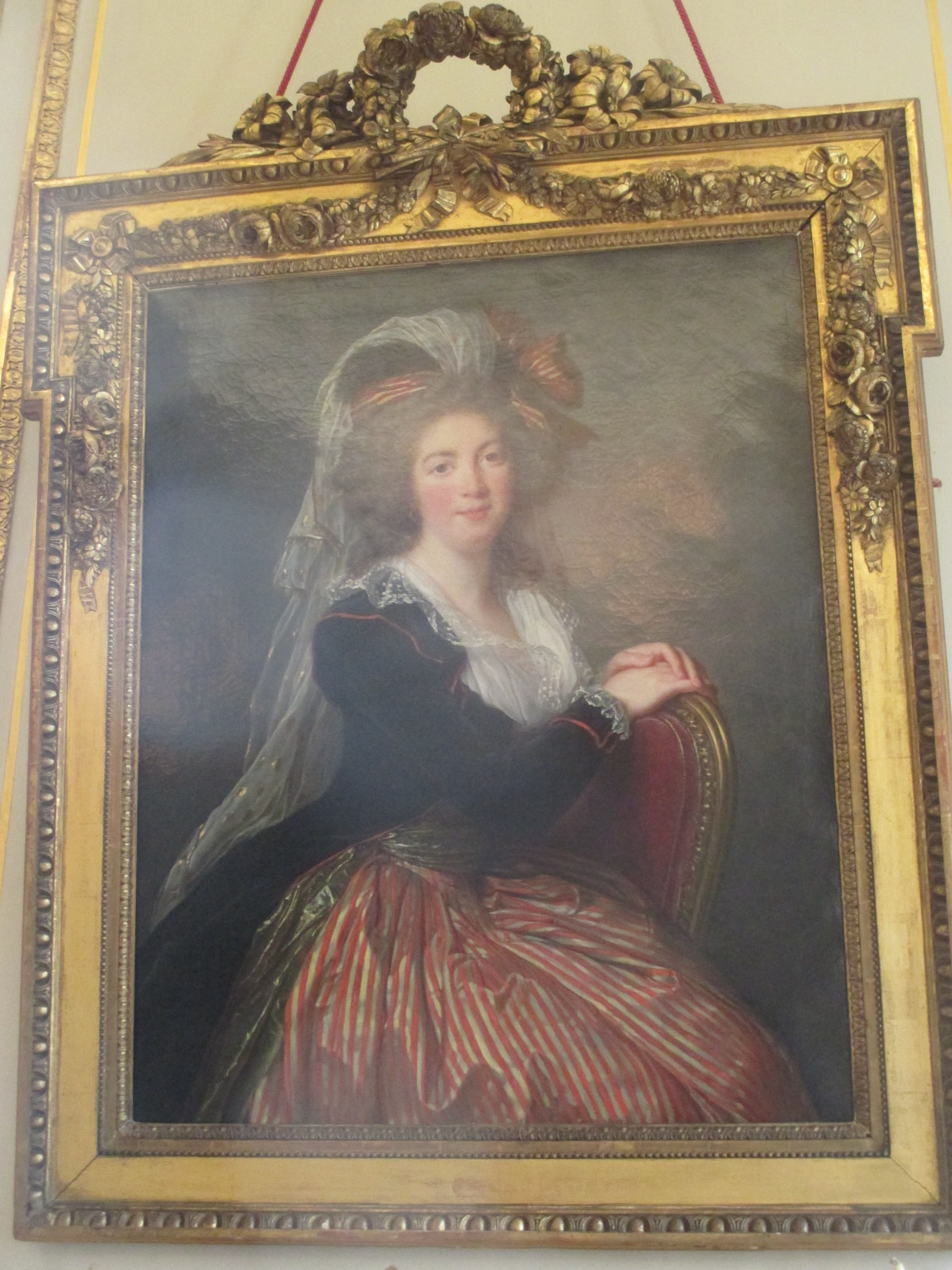 Portrait de Geneviève-Sophie de Couteux du Molay - Élisabeth Vigée Le Brun