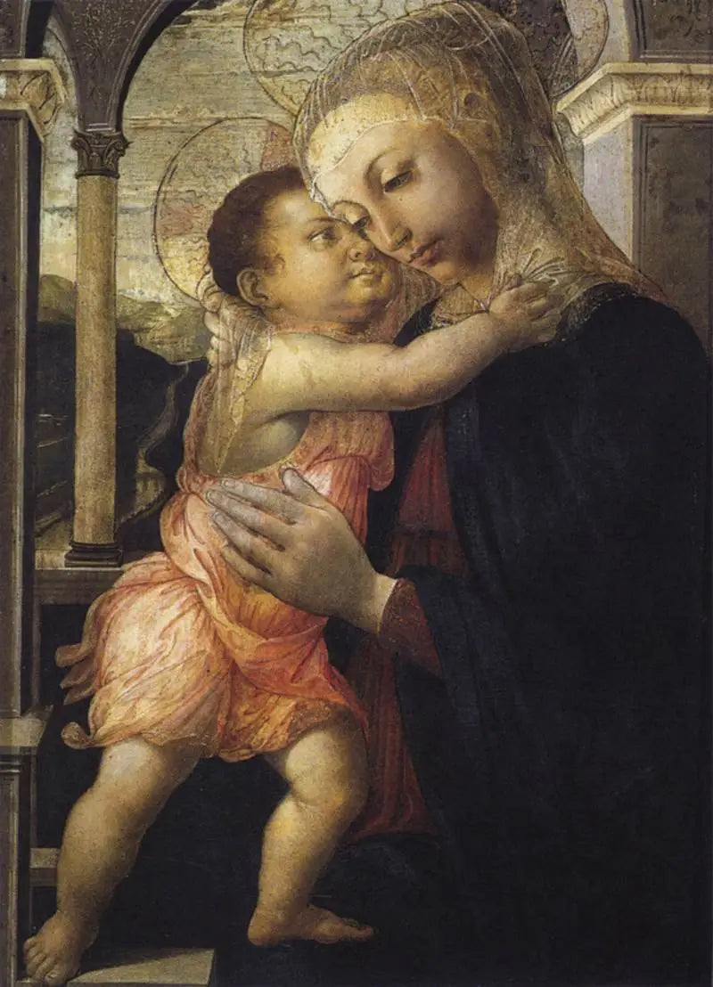 Madonnan från loggian - Sandro Botticelli