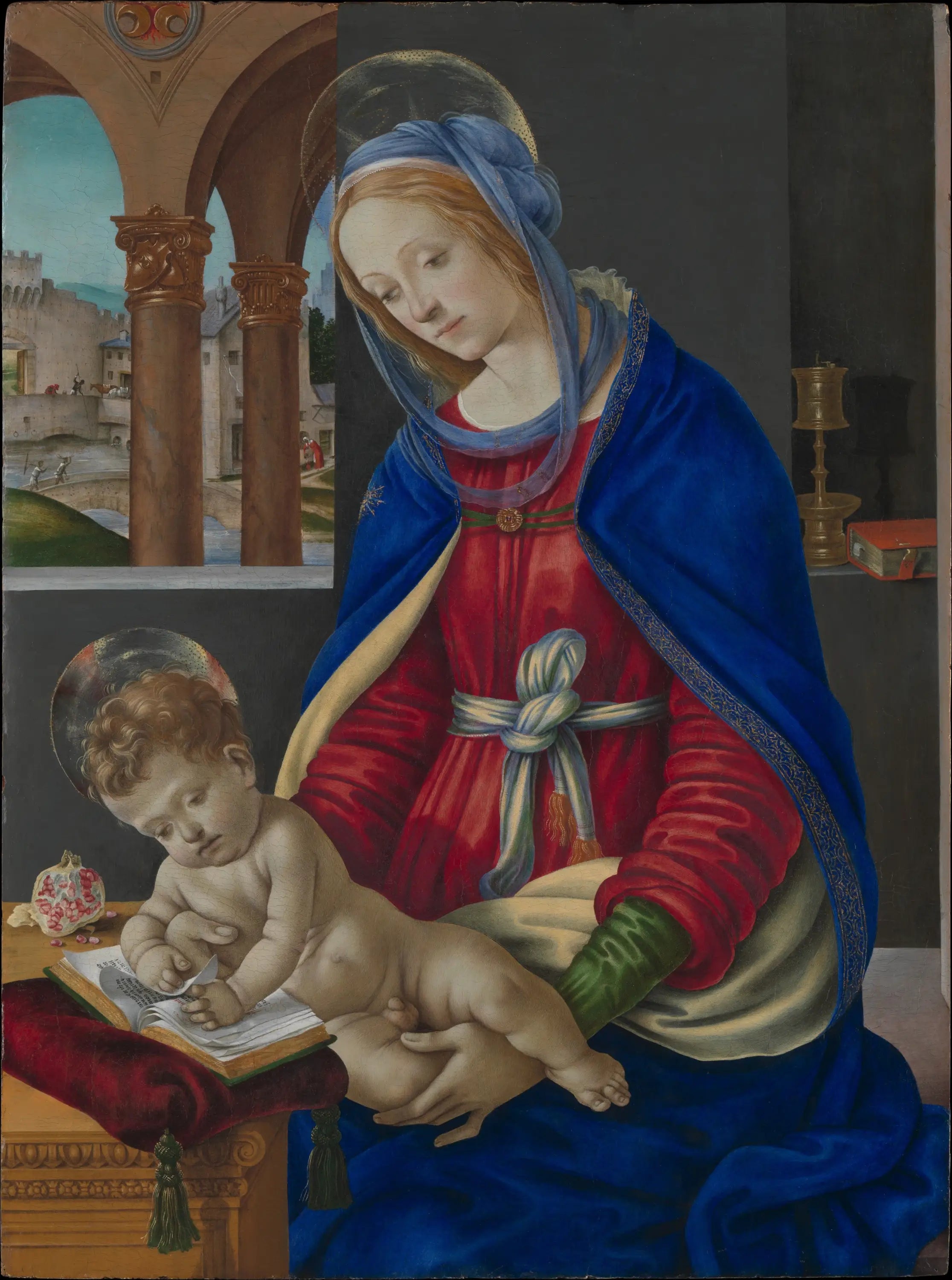 Vierge à l’Enfant - Filippino Lippi - Alpha Reproduction