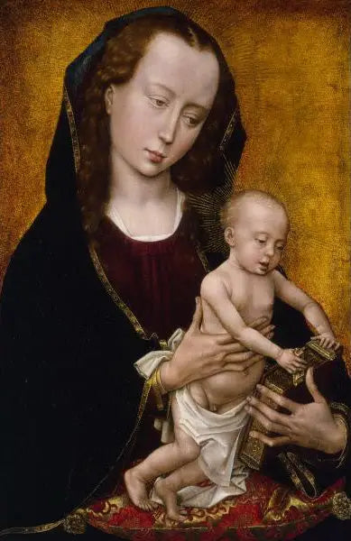 Madonna med barnet - Rogier van der Weyden