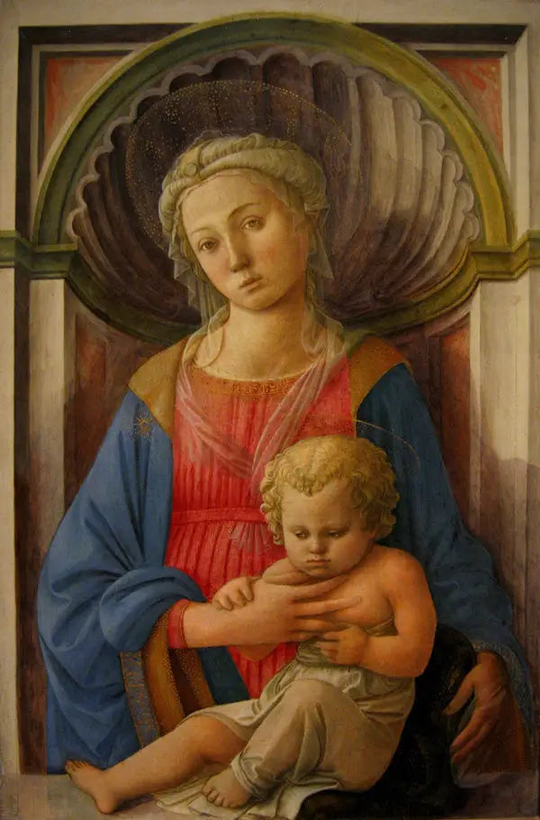 Madonna med barn - Fra Filippo Lippi