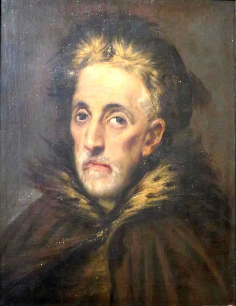 Porträtt av Manusso Theotokopoulos - El Greco