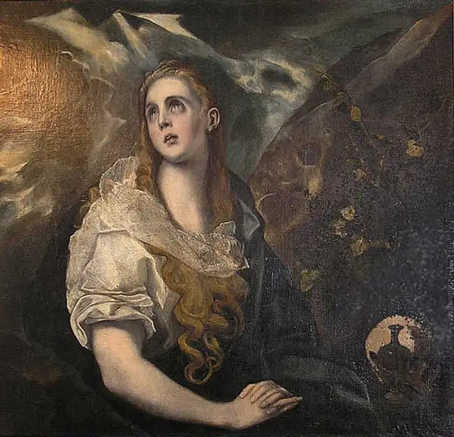 Den ångrade Madeleine - El Greco