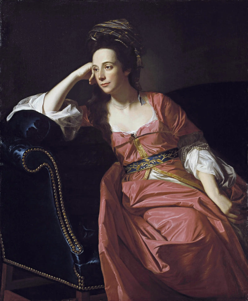 Porträtt av fru Thomas Gage - John Singleton Copley