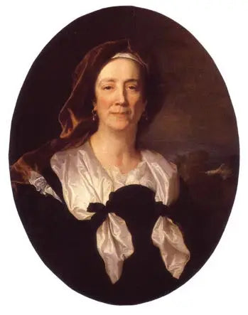 Porträtt av Maria Serra, Hyacinthe Rigauds mor - Hyacinthe Rigaud