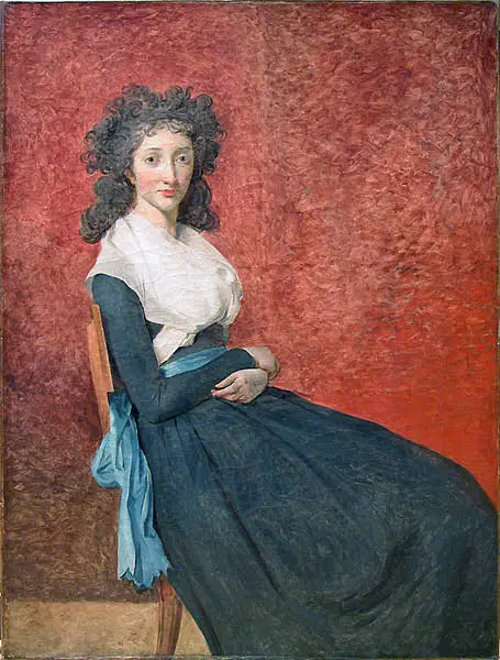Madame Charles-Louis Trudaine, född Marie-Louise Micault de Courbeton - Jacques-Louis David