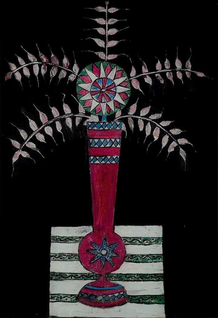 Vase de fleurs - Marsden Hartley
