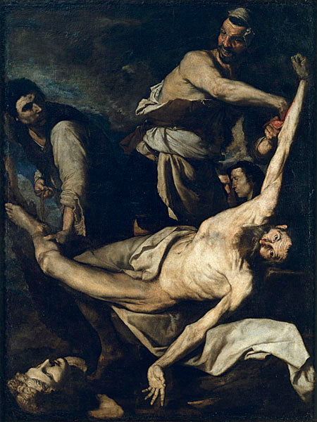 Martyr av Saint Barthélemy - Jusepe de Ribera