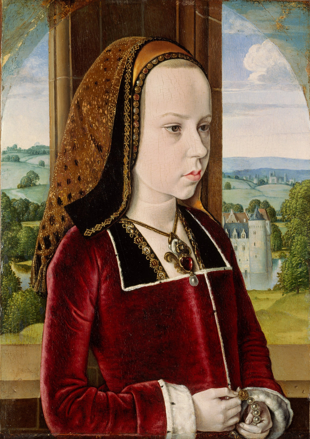 Marguerite d'Autriche - Jean Hey