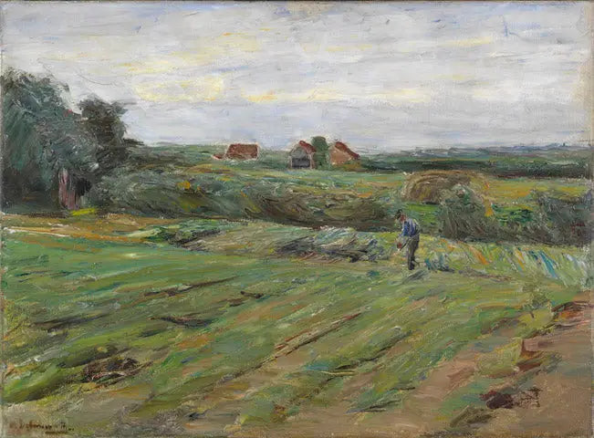 Skördefält (Erntefeld) - Max Liebermann