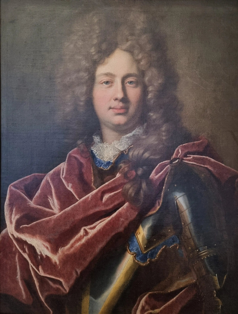 Porträtt av Maximilien Ulrich von Kaunitz - Hyacinthe Rigaud