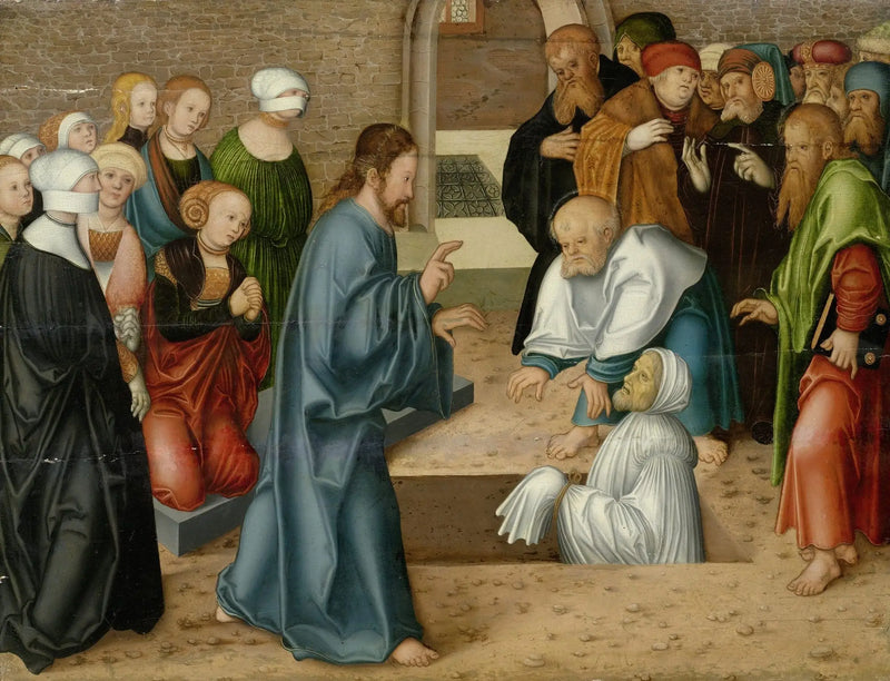 Lazare uppståndelse - Lucas Cranach den äldre