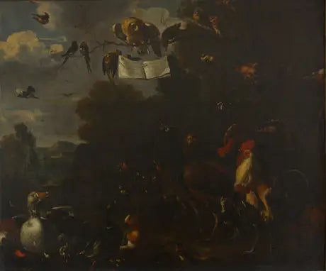 Fågelkonsert - Melchior de Hondecoeter