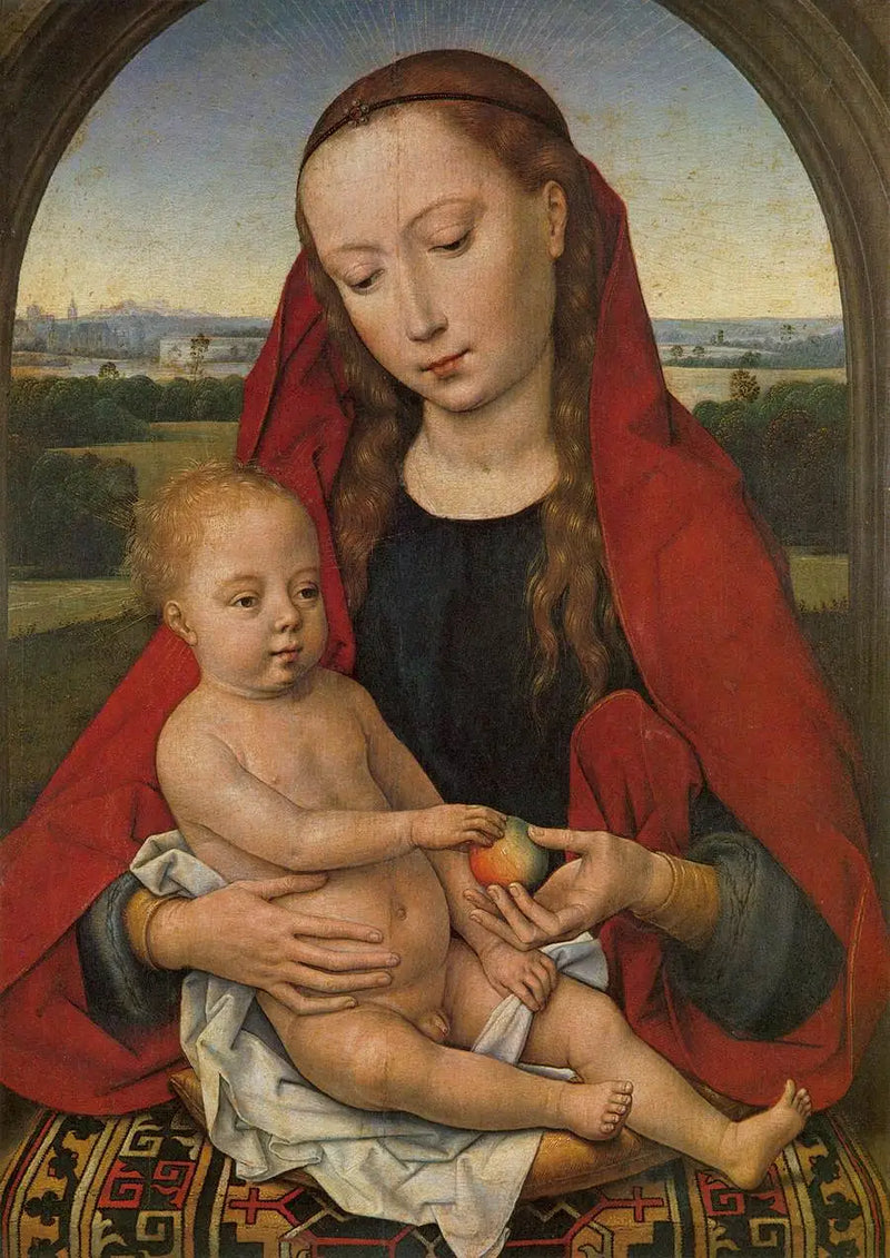 Madonna med barnet - Hans Memling