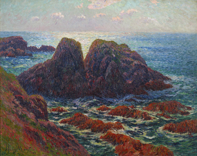 Finistère-män - Henry Moret