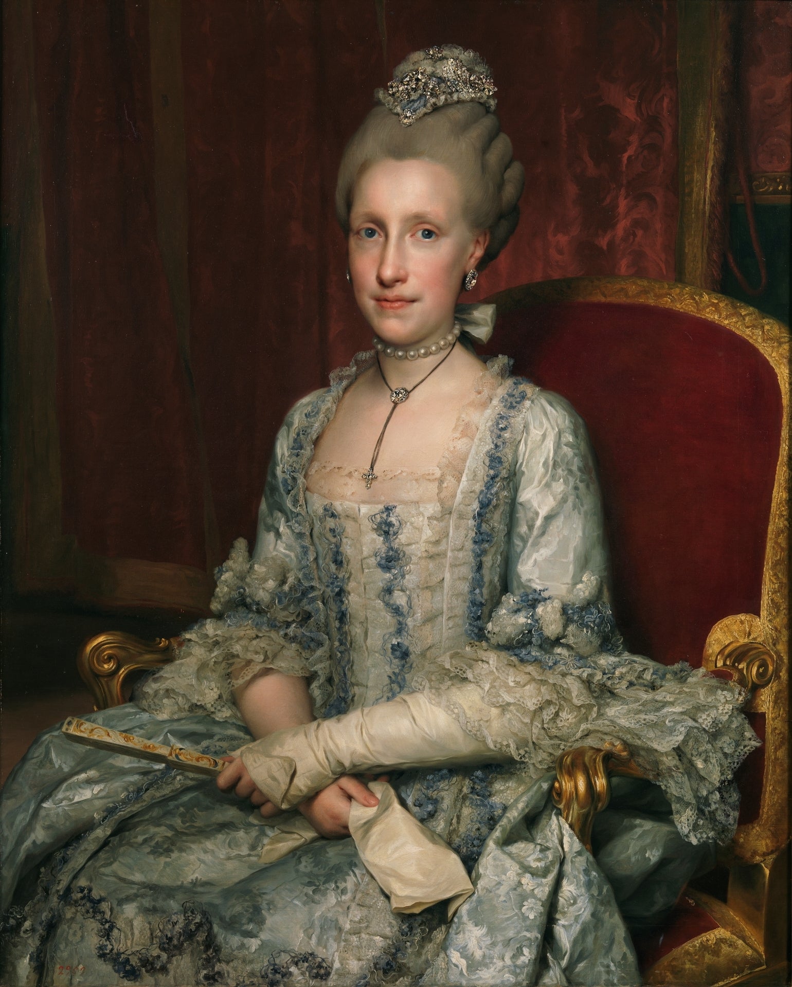 Marie-Louise d'Espagne, grande duchesse de Toscane - Anton Raphael Mengs