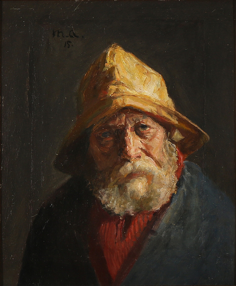Un pêcheur de Skagen - Michael Peter Ancher