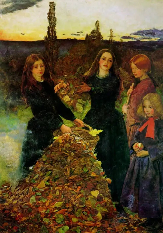 Höstlöv - John Everett Millais