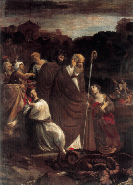 Miracle de Saint Véran - Giovanni Lanfranco - Alpha Reproduction