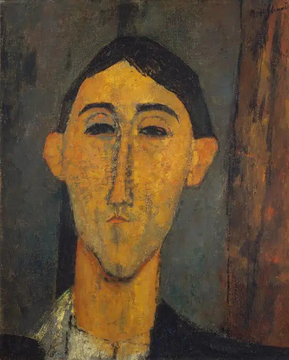 Porträtt av Mateo Ruiz de Alegría - Amedeo Modigliani