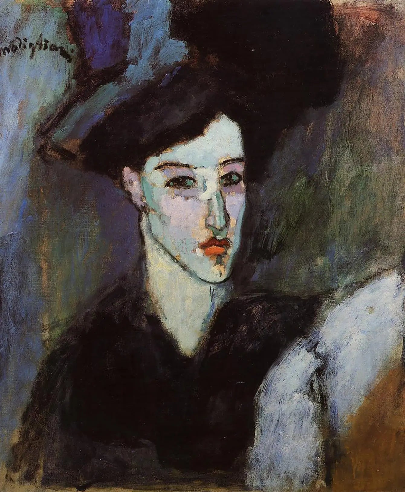 Reproduction du tableau « La Juive - Amedeo Modigliani » par Alpha Reproduction en peinture à l’huile