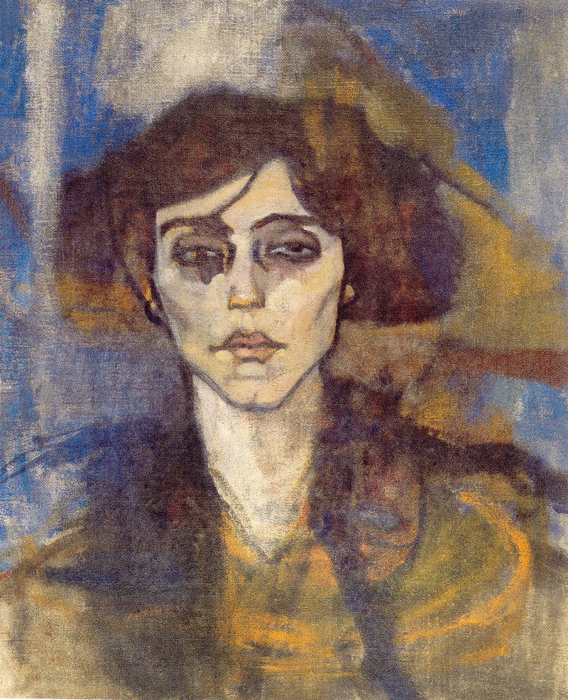 Porträtt av Maude Abrantes - Amedeo Modigliani