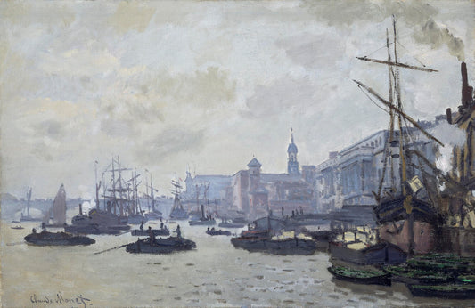 "Londonbassängen" – Claude Monet (1871)