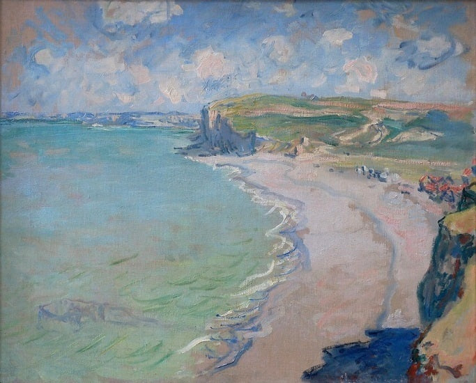 Stranden i Pourville – Claude Monet (1882)